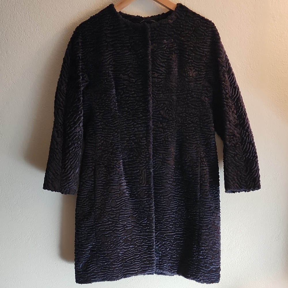 MaxMara 'S Collection Black Teddy Jacket